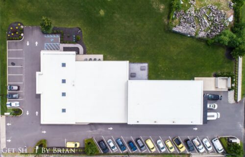 An Aerial Real Estate Drone photo in the New Jersey Area