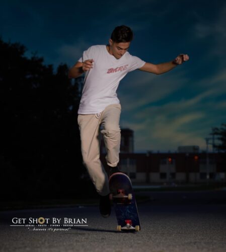 High School Senior Skateboard