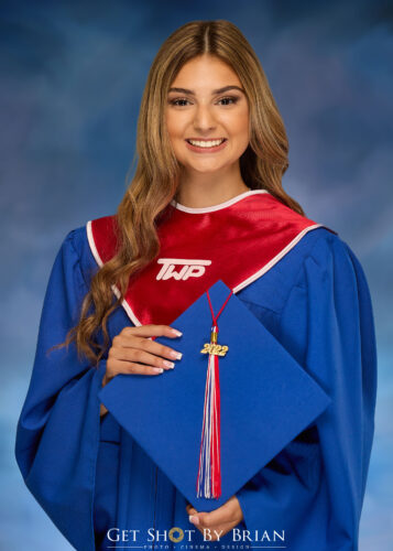 High School Senior Pictures with Cap and Gown
