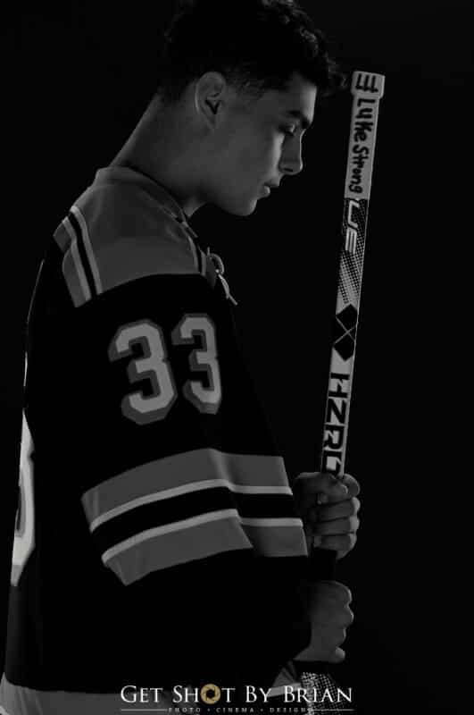 hockey senior photos