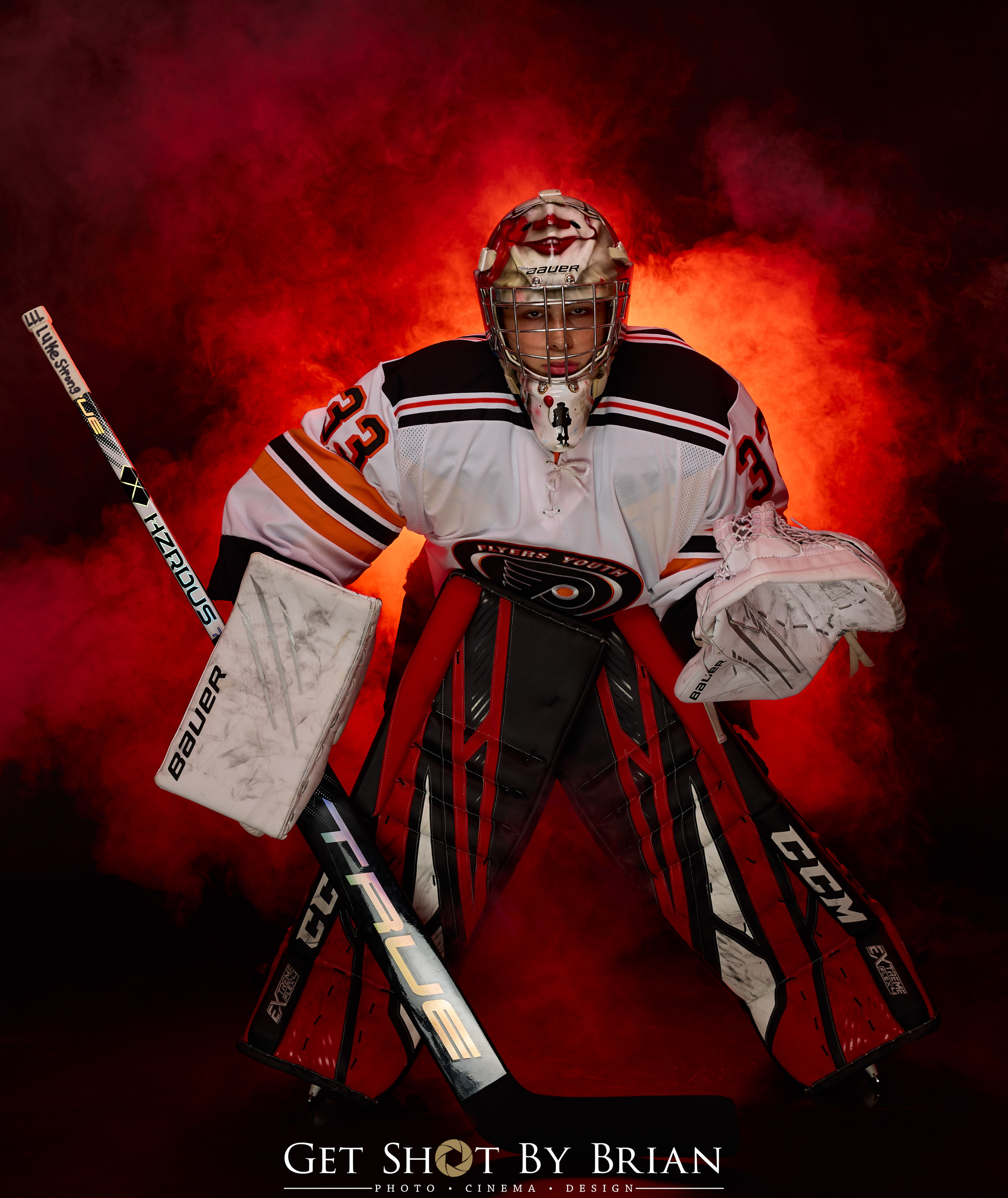 hockey senior photos